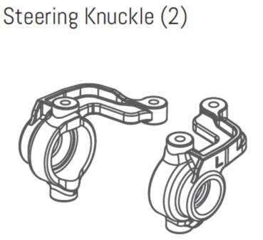1230842 ADB1.4 Achsschenkel Front links+rechts